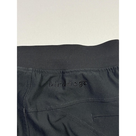 Birddogs Joggers Mens Small Black Lined Athletic Pants Drawstring Zip Pocket - Picture 9 of 10